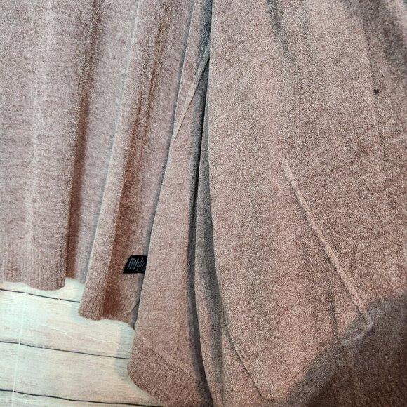 Barefoot Dreams Hooded Cardigan Size XL CozyChic Ultra Lite Purple Plum Color - Picture 8 of 15